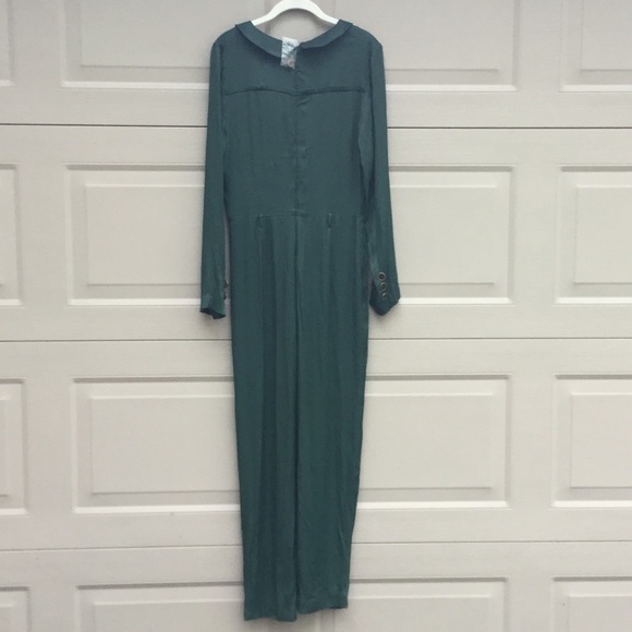 New Free People I Am Woman Green Jumpsuit - Picture 6 of 6